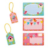 Vervaco Embroidery Kit Invite Cards - Birds - Set of 5