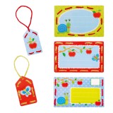 Vervaco Embroidery Kit Invite Cards - Apples - Set of 5