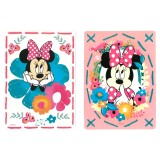Vervaco Embroidery Kit Cards - Disney - Minnie - Daydreaming - Set of 2