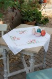 Vervaco Counted Cross Stitch  - Tablecloth - Flowers