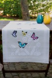 Vervaco Embroidery Kit Runner - Butterfly Dance