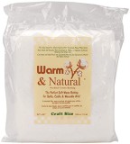 Warm & Natural 100% Cotton Wadding - Craft 34 x 45" (Pack)