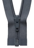 YKK Nylon Open End Zip 56cm Dark Grey