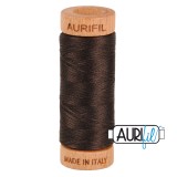 Aurifil 80 1130 Very Dark Bark  274m