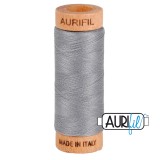 Aurifil 80 Medium Grey Col.2605 274m