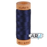 Aurifil 80 2785 Very Dark Navy  274m