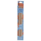 Pony Double Ended Knitting Pins Set of Five Maple 20cm x 5mm