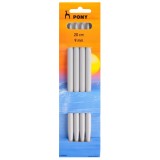 Pony Double Ended Knitting Pins Set of Four 20cm x 9.00mm