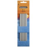 Pony Double Ended Knitting Pins Set of Five 20cm x 7.50mm