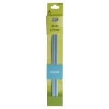 Pony Double Ended Knitting Pins Set of Five Aluminium 20cm x 2.75mm