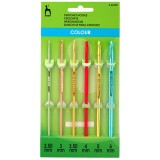 Pony Crochet Hook Set - Aluminium 15cm x 2.50 - 6.00mm