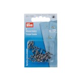 Prym Silver Corset Hooks and Eyes - 13mm