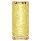 Gutermann Cotton 250m Pale Yellow