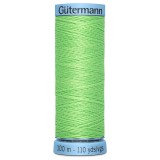 Gutermann Silk 100m Light Lime Green