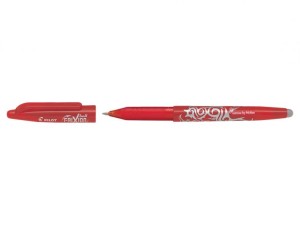 Pilot FriXion Ball Erasable Gel Pen, Medium Tip, RED