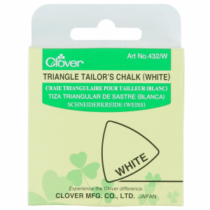 Clover Tailors Chalk: White Triangle