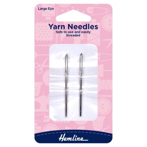 Hand Sewing Needles: Wool & Yarn: Metal 2 Pieces