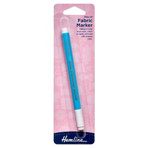 Hemline Pen Fabric Marker Wipe Off/Wash Out