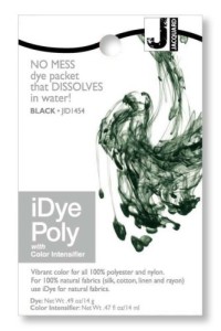 Jacquard iDye Fabric Dye Poly & Nylon 14g  - Black