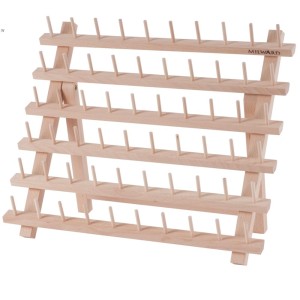 Wooden Thread Rack 60 Pins - Fully Assembled