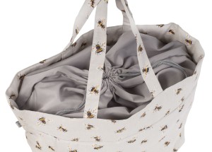 Craft Bag Drawstring - Bee