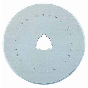Olfa 60mm Rotary Cutter Replacment Blades (Pack of 1)