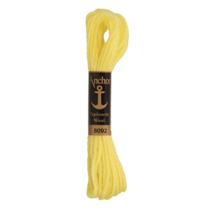 Anchor Tapestry Wool 10m Col.8092 Yellow