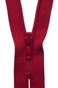 YKK Nylon Dress and Skirt Zip 20cm Red