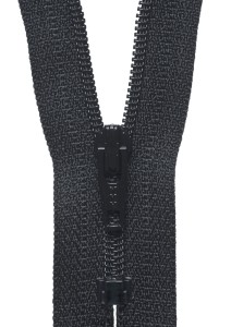 YKK Nylon Dress and Skirt Zip 20cm Black