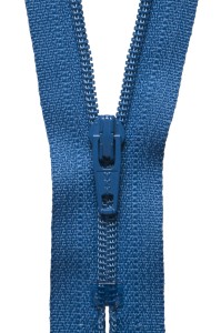 YKK Nylon Dress and Skirt Zip 46cm Saxe Blue