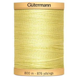 Gutermann Cotton 800m Pale Yellow