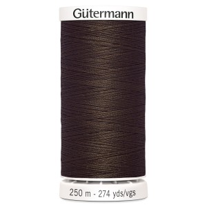 Gutermann Sew All 250m Chocolate Syrup