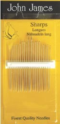 John James Sharps Needle Size 10