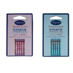 Superior Titanium Needle Dual Pack - Size 80 & 90
