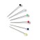 Prym Glass-Headed Pins in Assorted Colours - No. 9 - 0.60 x 30mm