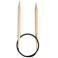 KnitPro Basix Birch 150cm Fixed Circular Needle