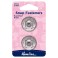 Hemline Snaps Fasteners Sew-On Silver 25mm Pack of 2