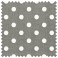 Crochet Hook Case: Filled - Grey Linen Polka Dot