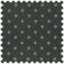 HobbyGift Sewing Box Medium Charcoal Polka Dot