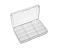 Aurifil Empty 12 Spool Storage Case + 1 Free White 50wt Cotton Thread Col.BOX12