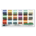 Madeira Medium Gift Box 18 Reel x 200m - PolyNeon 40 Multicoloured