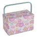 Sewing Box: Fold Over Lid: Floral Dream