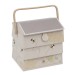HobbyGift Sewing Box Extra Large Hive with Drawer: Bee