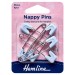 Hemline Nappy Pins 56mm - Blue
