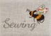 HobbyGift Sewing Box Medium Sewing Bee