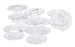 Brother/Janome/Singer/New Home Plastic Bobbins - PACK 15