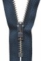 YKK Metal Trouser Zip 15cm Dark Navy