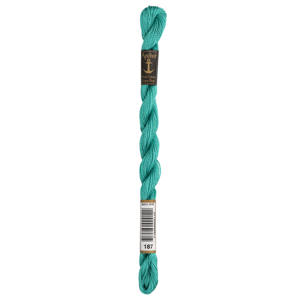 Anchor Pearl 5 Skein 5g (22m) Col.187 Green