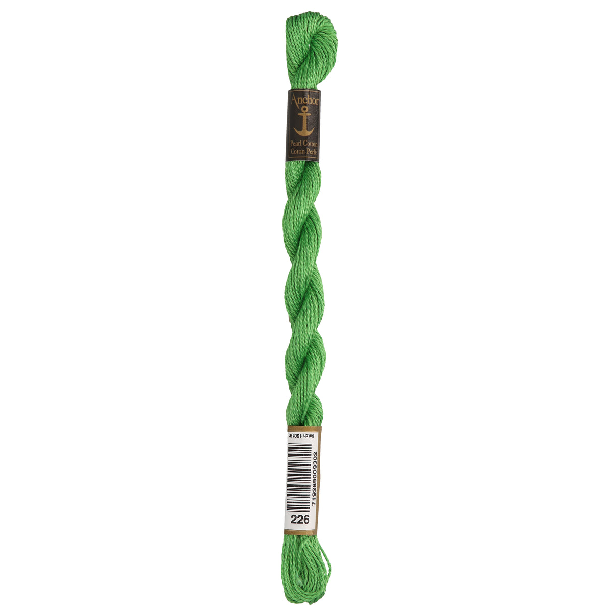 Anchor Pearl 5 Skein 5g (22m) Col.226 Green