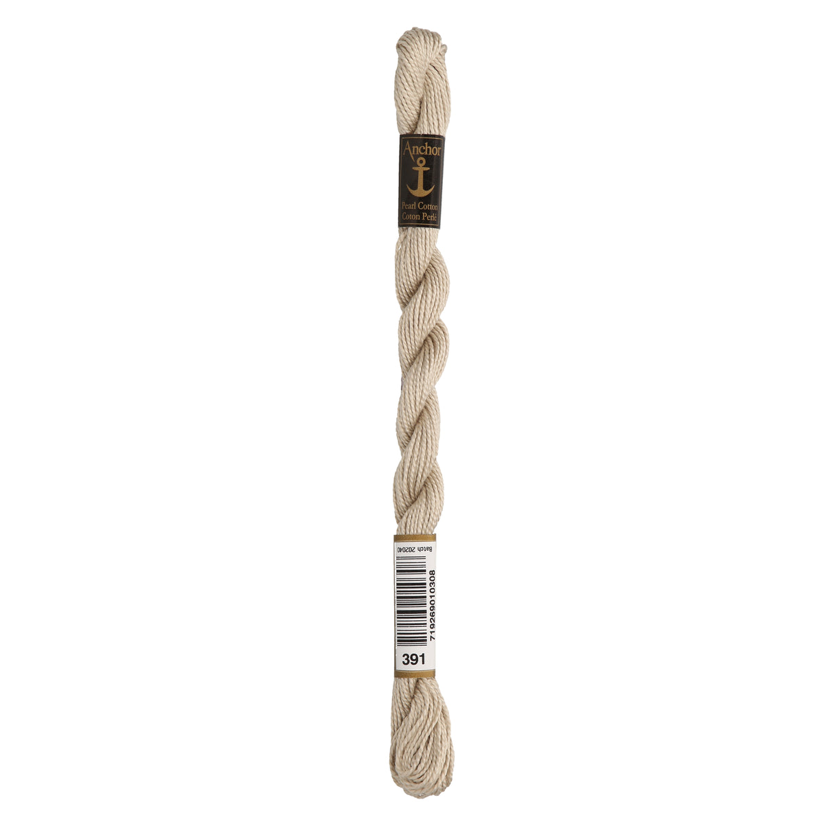 Anchor Pearl 5 Skein 5g (22m) Col.391 Ivory